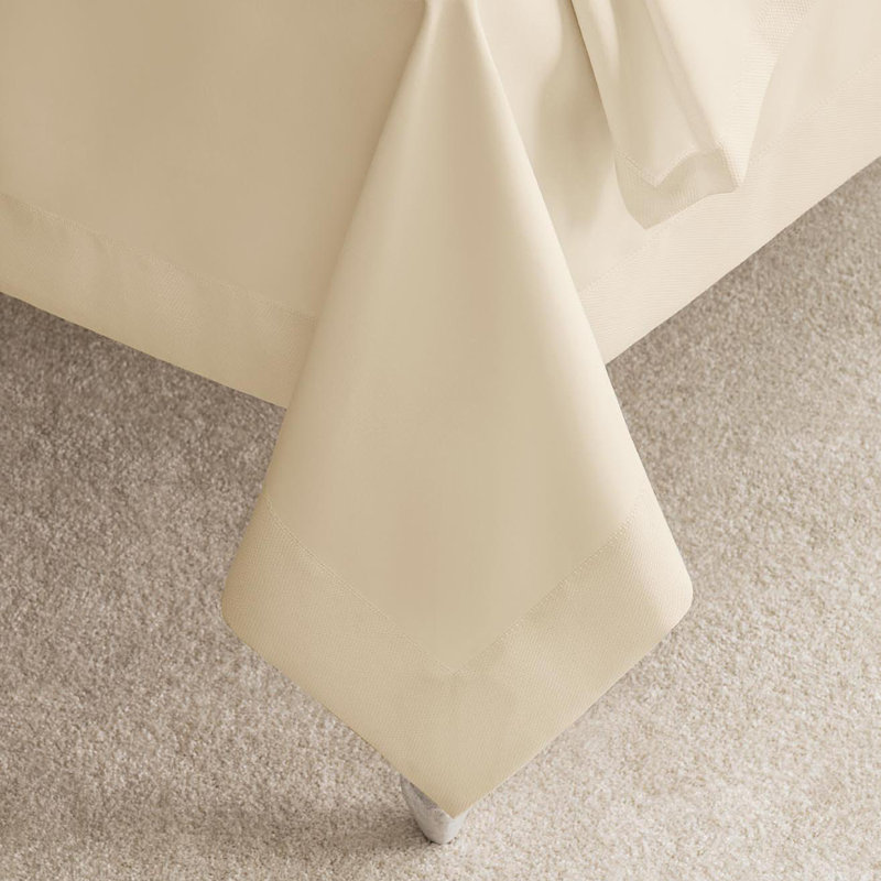 Linge de table Arrica, Citron-crème, Rectangle 98 po