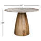 Mellonia Round Genuine Marble Dining Table