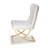 Riddick 17.72'' H Faux Leather Upholstered Metal Side Chair-31014666-31014662