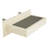 Floating Shower Bench Kit with Concrete Mesh Board - The Original Shower Bench Bracket (14"x18")