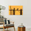 Coucher de soleil sur le pont-804136461