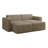 Berlare 2 - Piece Upholstered Compression Khaki Corduroy Modular Sectional Sofa – Fully Compressed, No Assembly Required-2065081949