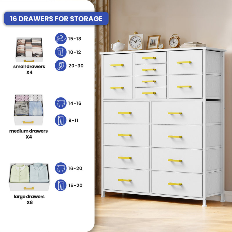 Commode 16 tiroirs Arae
