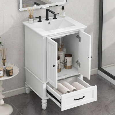 Meuble-lavabo de 20 po avec lavabo
