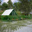 Grand poulailler en métal de 26 pi x l 6,7 pi x 6,6 pi, cage à poules, cage de poulailler en fil de fer galvanisé, cages à lapins avec couvercle imperméable et anti-ultraviolet pour l'extérieur-532635722