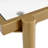 Lennie Metal & Glass Console Table-437976567-437891550