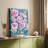 Floral Radiance I -Custom Wrapped Gallery Cavas-1804599684