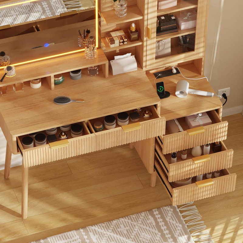 Dressing Table with Mirror