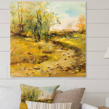 The Foggy Forest Paint By Numbers - PBN Canvas