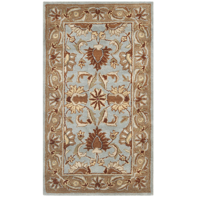 Tapis oriental en laine touffeté à la main Cranmore, Rectangle 2 pi x 3 pi