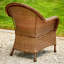 Chaise de patio avec coussin Amada