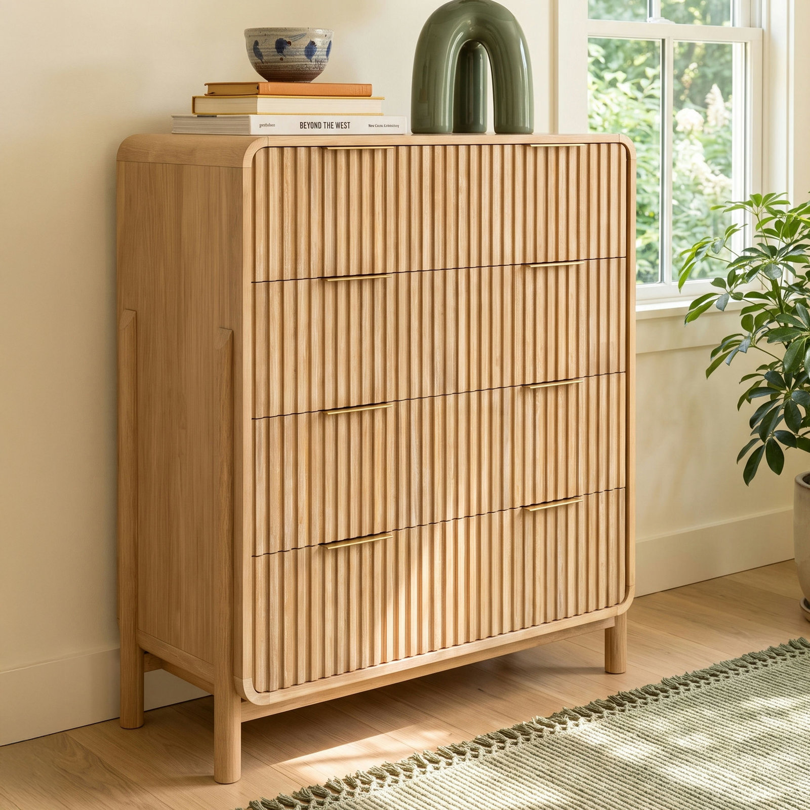 Luthien - Modern Natural Oak Chest