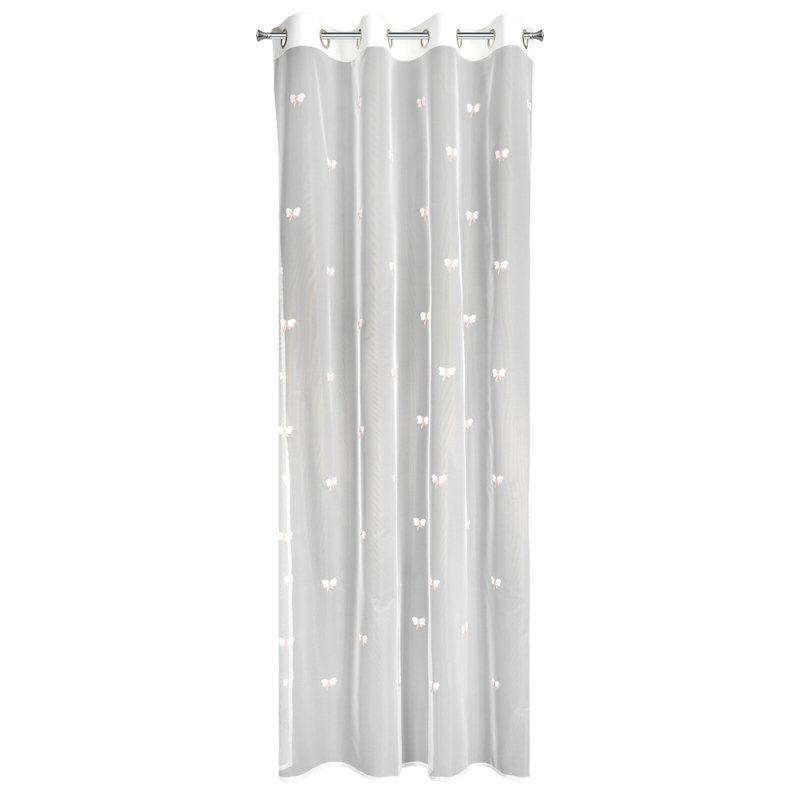 Nasturtium Sheer Curtain Single Panel