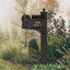 Balmoral Post Mounted Mailbox