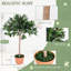 90cm Faux Olive Tree in Pot