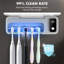 Nettoyeur de brosse à dents Sanitizeri avec 5 fentes, organisateur de porte-brosse à dents intelligent Sanitizeri