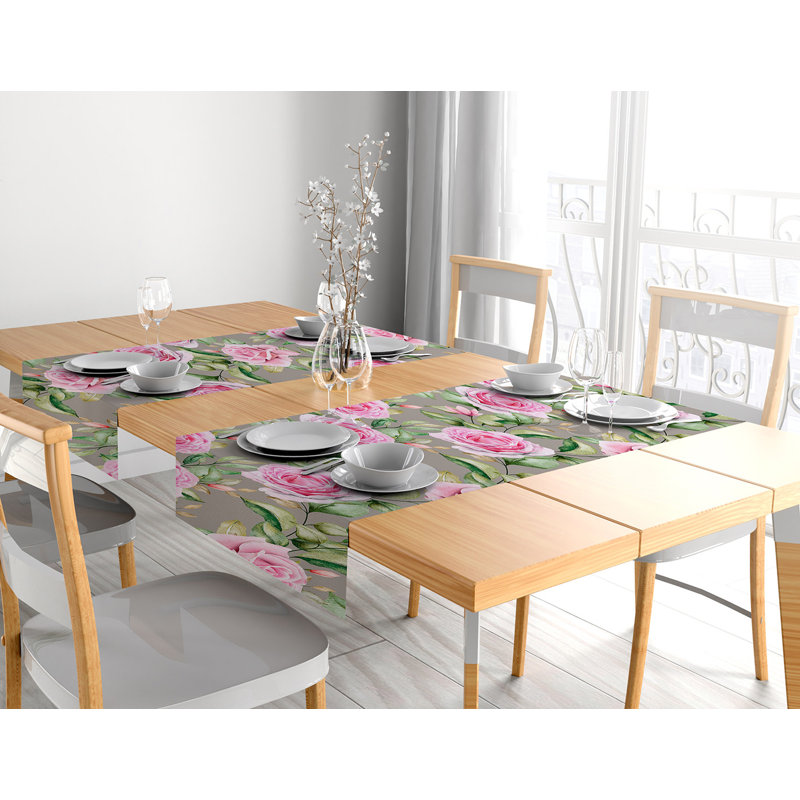 Holzman Floral Table Runner