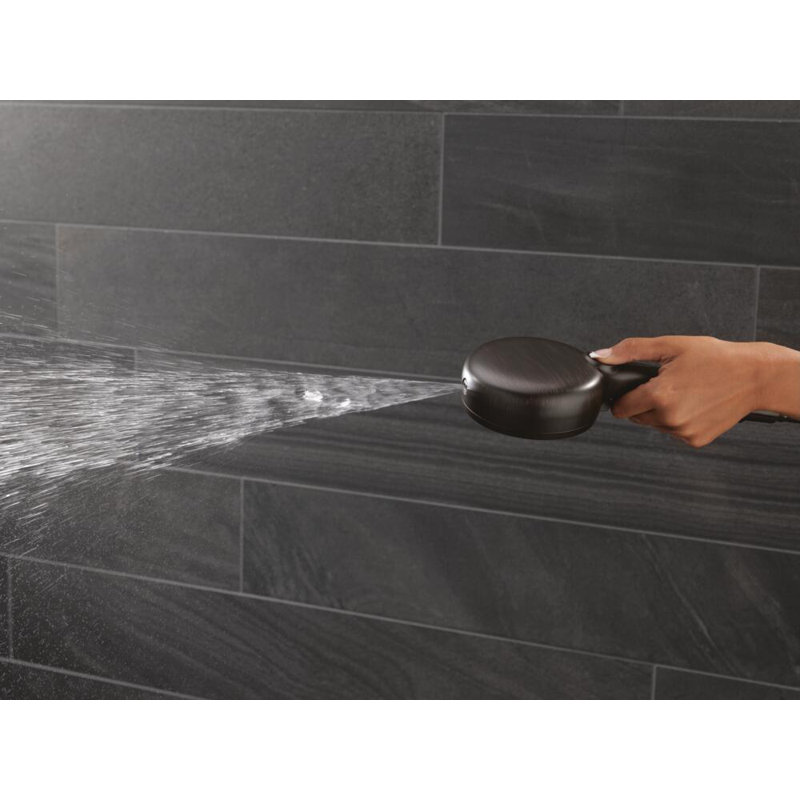 Pomme de douche à 7 jets ProClean, douchette à jet haute pression, Bronze vénitien