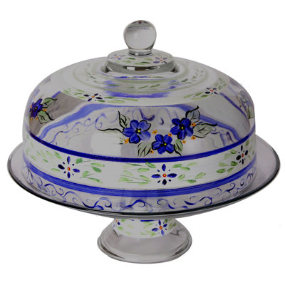 Présentoir à gâteaux Barcelona Blue Salters