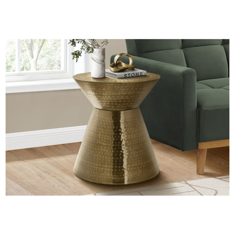 Table d'appoint Modern, Doré