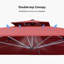 Justhin 3.3m Square Cantilever Umbrella With Base-2097321350