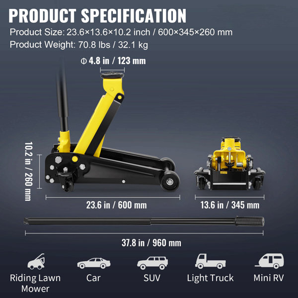 Dimensions du produit