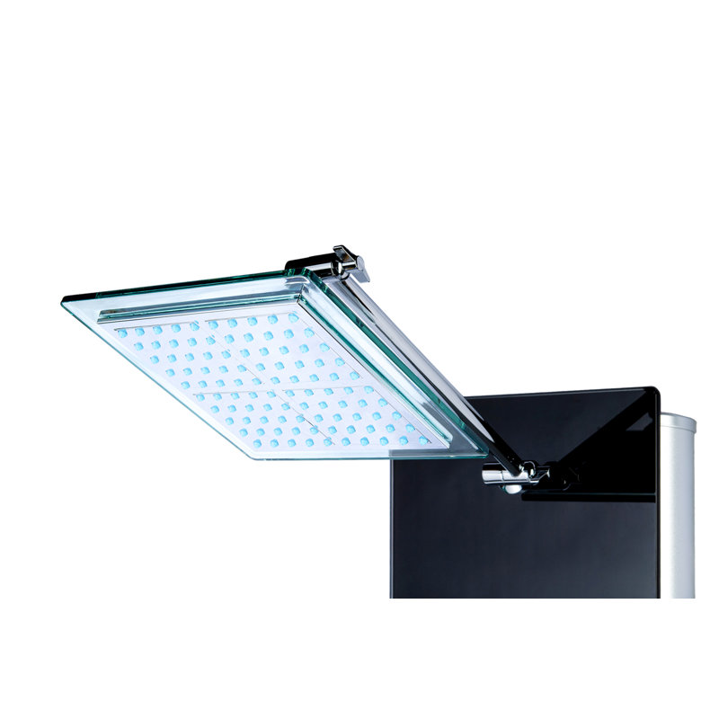 Panneau de douche Aluminium 52 "avec pomme de douche réglable
