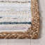 Tapis abstrait en coton et en jute tissé à la main Maxille-1794217778