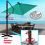 Parasol en porte-à-faux 8 pi x 8 pi Sunbrella-328398061