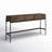55.5 " W Solid Wood Top Console Table