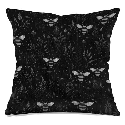 Honey Bees In Nature Double Sided Throw Pillows