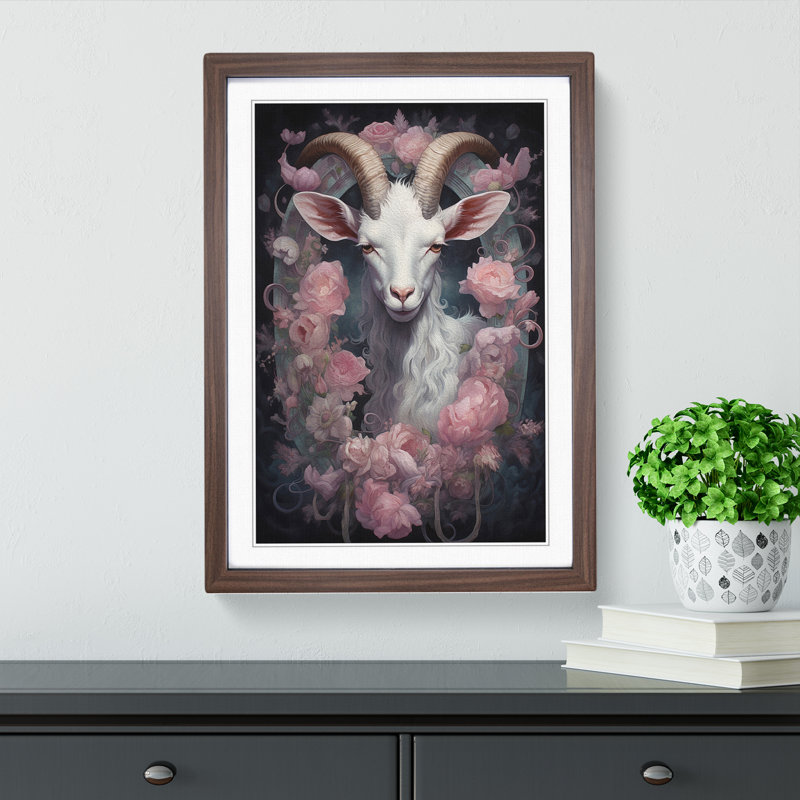 Goat Victorian - Framed Print