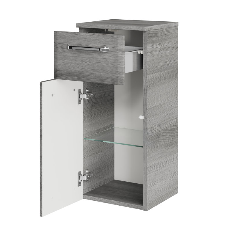 Quickset 328 30cm W x 72cm H x 33cm D Wall Bathroom Cabinet