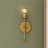 Haleigh 1-Light Dimmable Wall Sconce-747825668