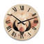 Horloge murale moderne géométrique en bois-1593430623