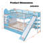 Lit superposé double de style château double-1593874550-1593874547