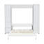 Grand lit escamotable mural avec portes de rangement-1780028549