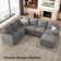 Storage Ottoman Module For Sofa Set As A Seat And Low Table
