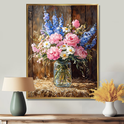 Glenaire - reproduction d'art sur toile florale