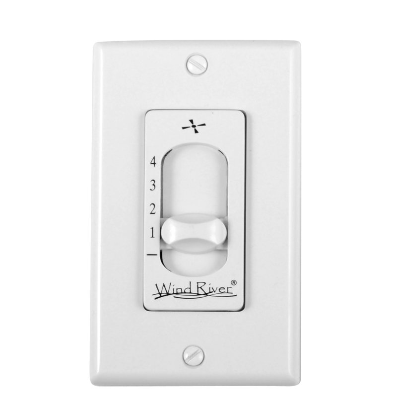Wind River Celing Fan Remot and Wall Control, White