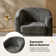 Amiir 30"W Modern Swivel Barrel Chair with Solid Wood Base (Set Of 2)