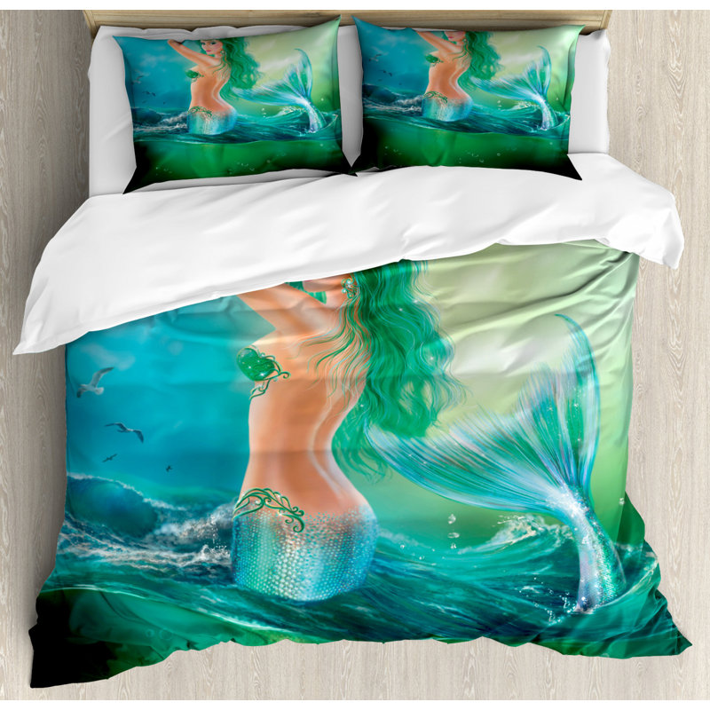 Polyester Duvet Cover, Queen Duvet Cover + 2 Pillow Sham