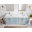 Moncef 72 po X P 22 po Meuble-lavabo double D D Evergreen-2026261824-2026261825