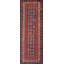Bold Primitively Designed Paisleys Antique Caucasian Moghan Knotted Rug