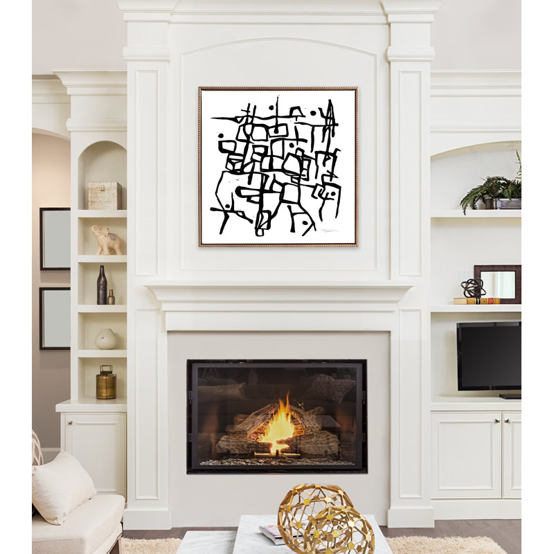 Reproduction d'art sur toile encadrée par Organic Goods