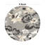 Tapis floral intérieur / extérieur gris-110742418