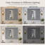 Armoire à pharmacie murale de 89 cm (35 po) avec miroir et tablettes ajustables, grise-1913451329
