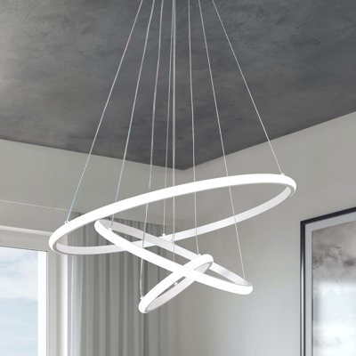 Dado 3 - Light LED Tiered Chandelier