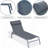 Olida Outdoor Metal Chaise Lounge with Table (3 -Pieces)-87703184-121882933