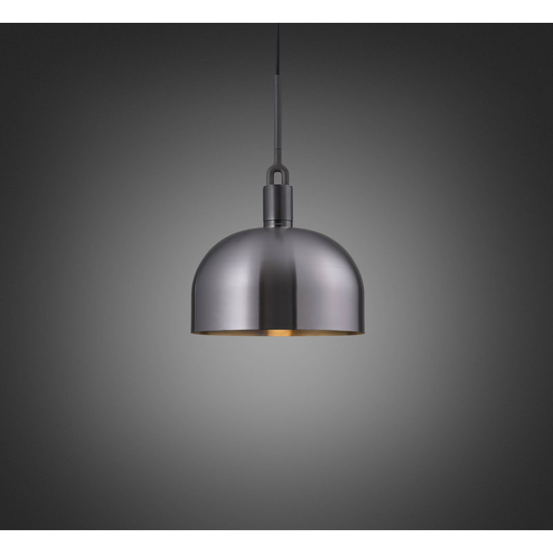 Luminaire suspendu fourchu, Métal industriel